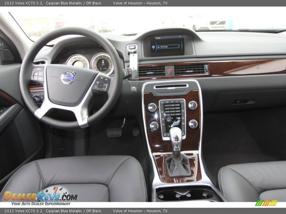 2013 Volvo XC70 3.2 Caspian Blue Metallic / Off Black Photo #16
