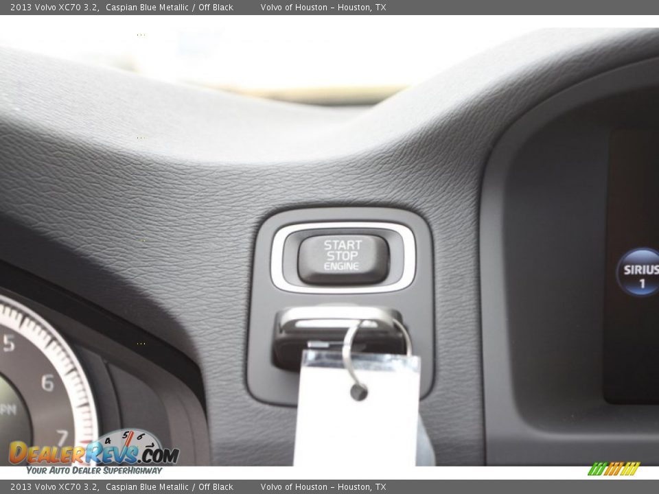 2013 Volvo XC70 3.2 Caspian Blue Metallic / Off Black Photo #19