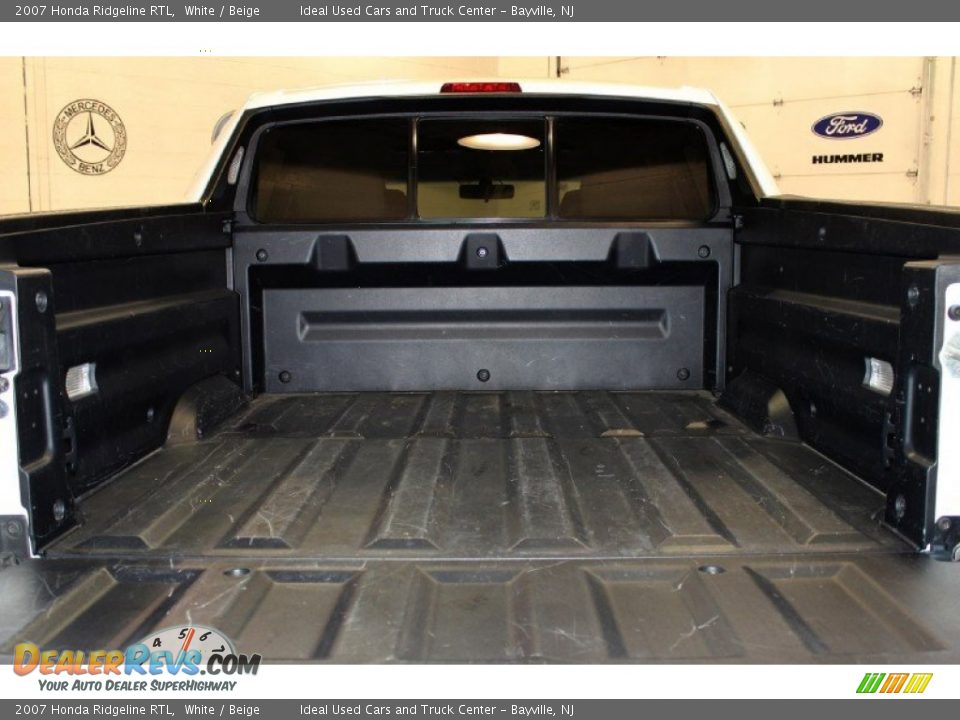 2007 Honda Ridgeline RTL White / Beige Photo #4