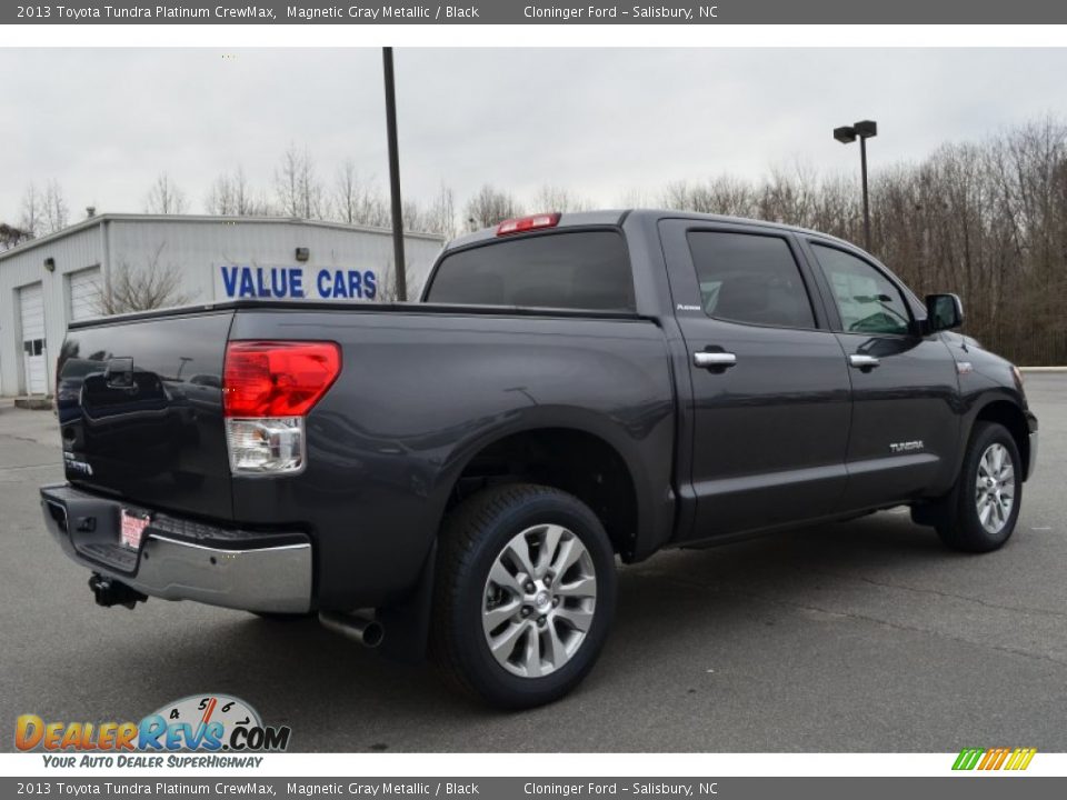 2013 Toyota Tundra Platinum CrewMax Magnetic Gray Metallic / Black Photo #5