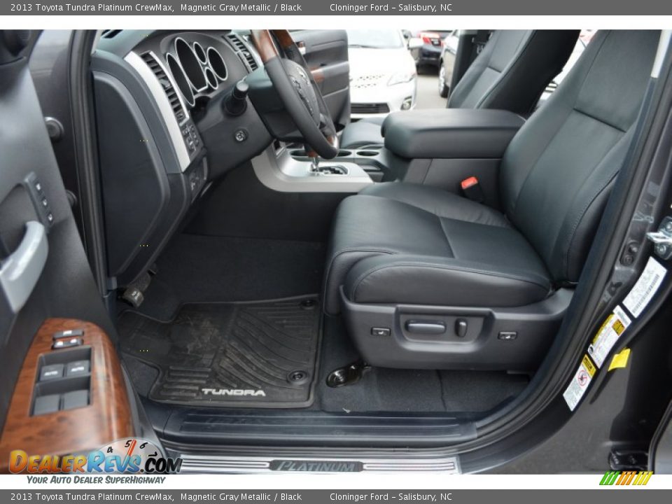 Front Seat of 2013 Toyota Tundra Platinum CrewMax Photo #10