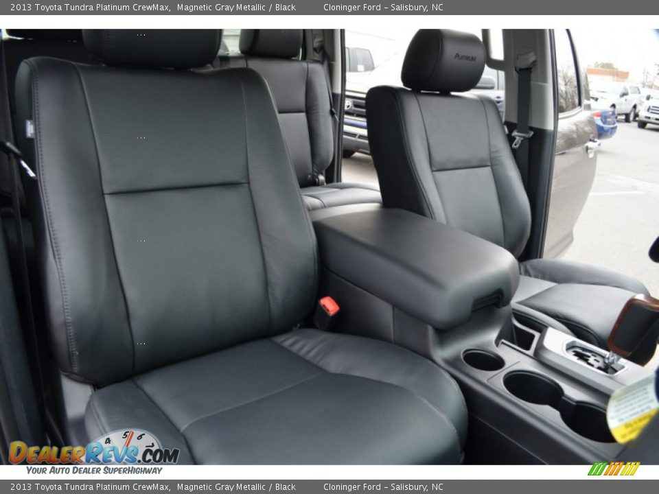 Front Seat of 2013 Toyota Tundra Platinum CrewMax Photo #17