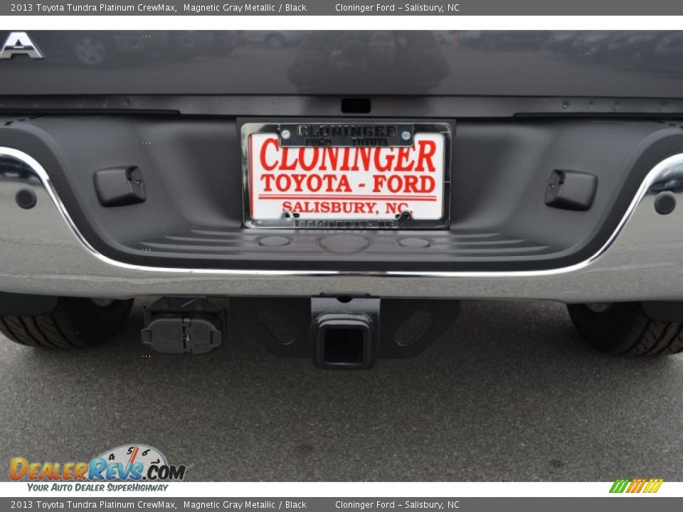 2013 Toyota Tundra Platinum CrewMax Magnetic Gray Metallic / Black Photo #21