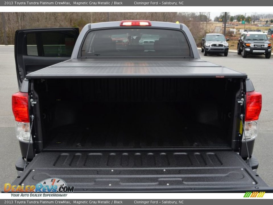 2013 Toyota Tundra Platinum CrewMax Magnetic Gray Metallic / Black Photo #22