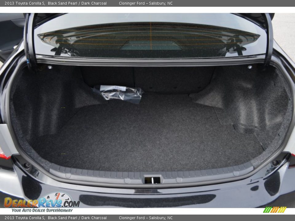 2013 Toyota Corolla S Black Sand Pearl / Dark Charcoal Photo #13