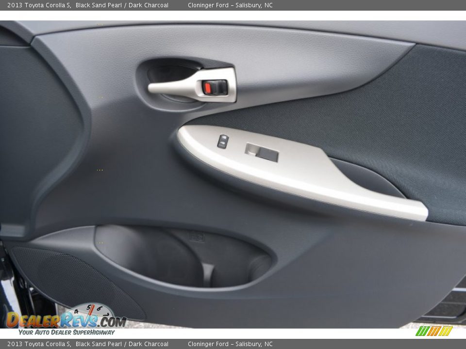 2013 Toyota Corolla S Black Sand Pearl / Dark Charcoal Photo #17