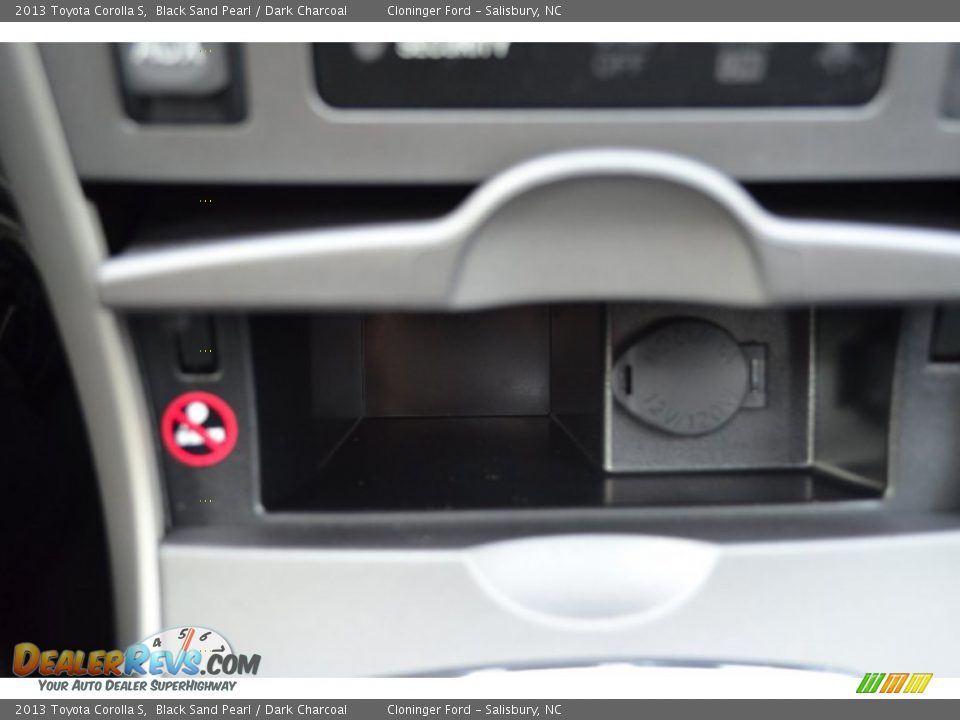 2013 Toyota Corolla S Black Sand Pearl / Dark Charcoal Photo #30