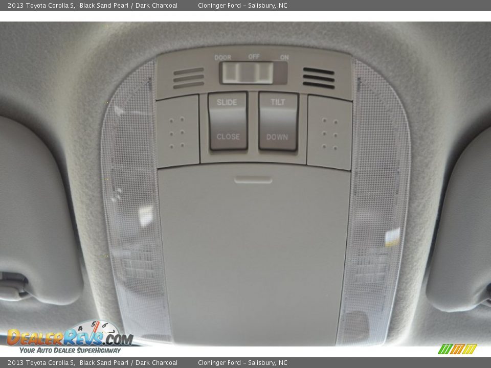 2013 Toyota Corolla S Black Sand Pearl / Dark Charcoal Photo #32