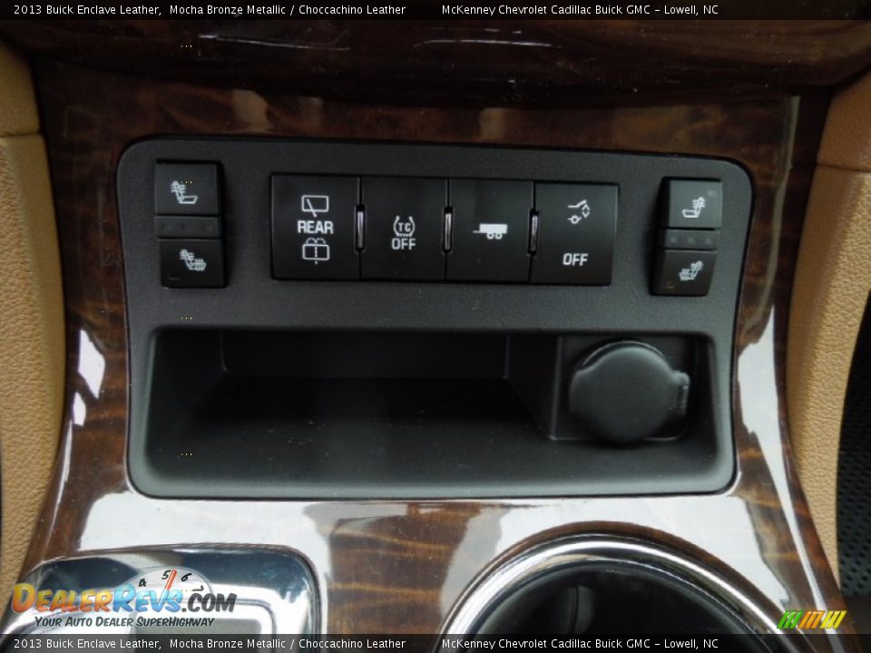 Controls of 2013 Buick Enclave Leather Photo #14
