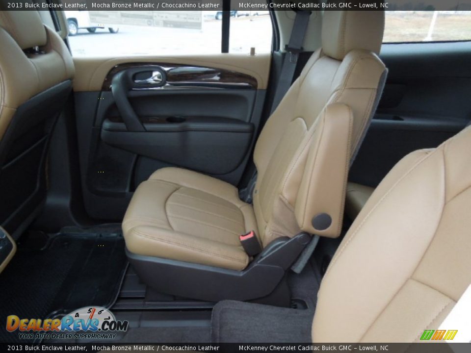 Rear Seat of 2013 Buick Enclave Leather Photo #19