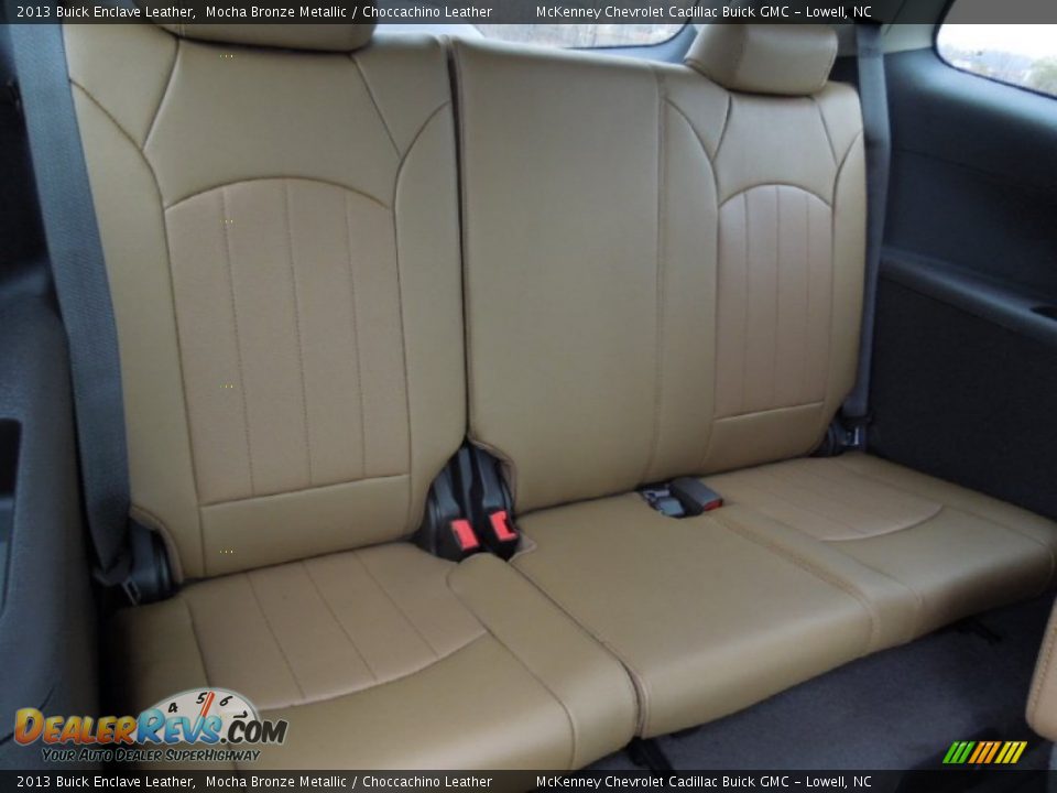 Rear Seat of 2013 Buick Enclave Leather Photo #23