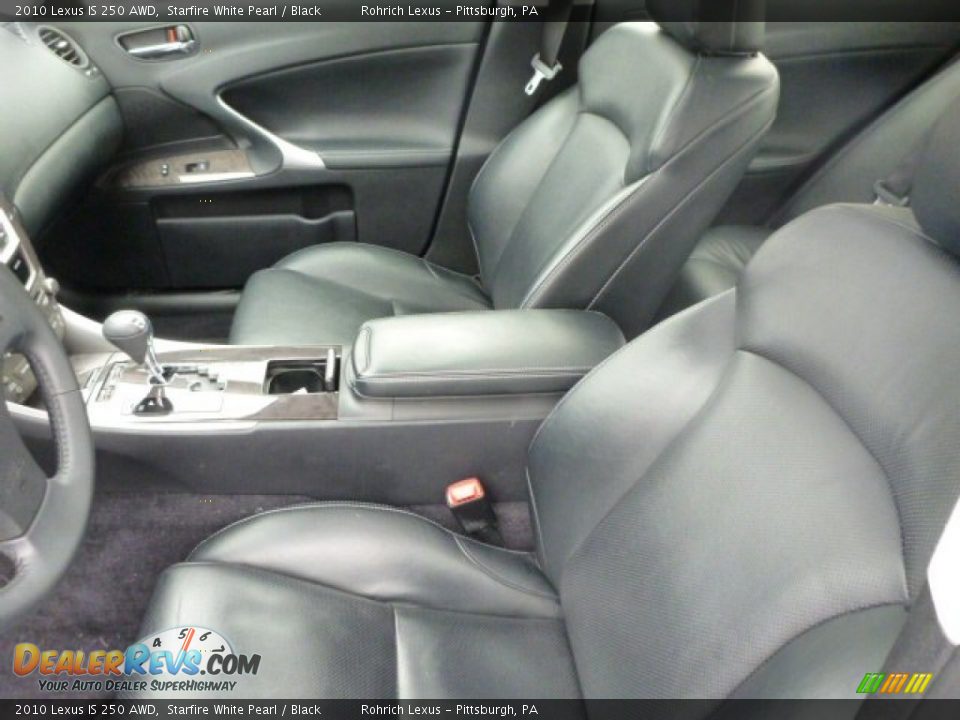 2010 Lexus IS 250 AWD Starfire White Pearl / Black Photo #4