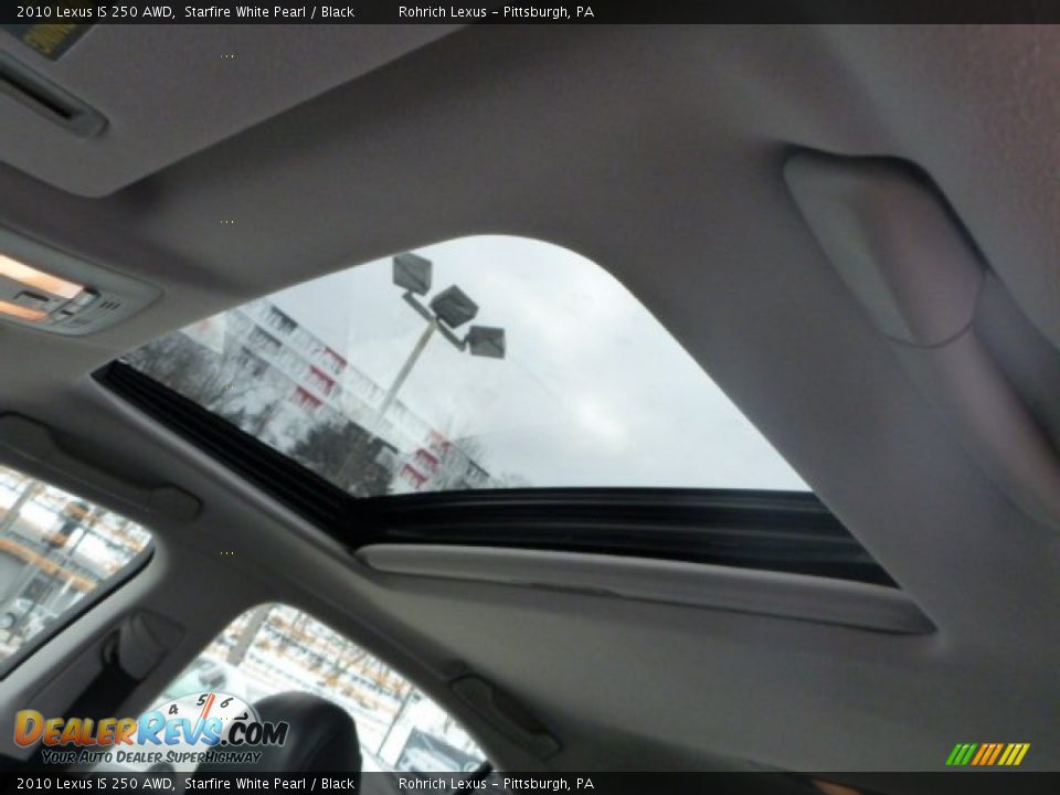 2010 Lexus IS 250 AWD Starfire White Pearl / Black Photo #7