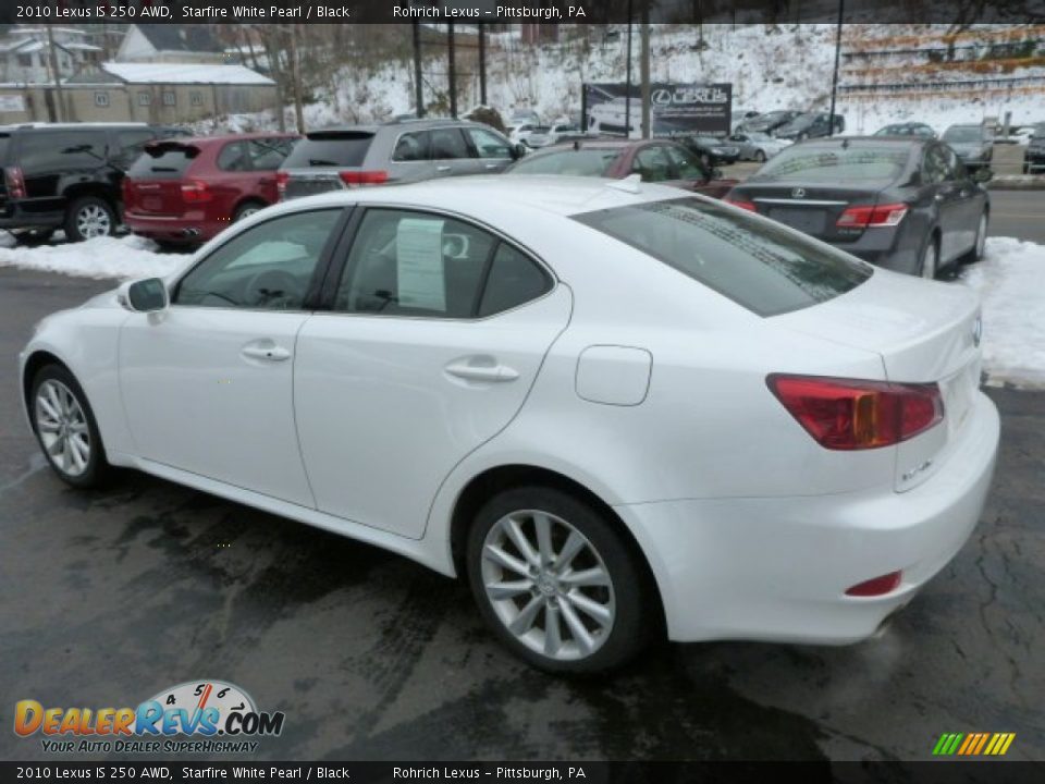 2010 Lexus IS 250 AWD Starfire White Pearl / Black Photo #9