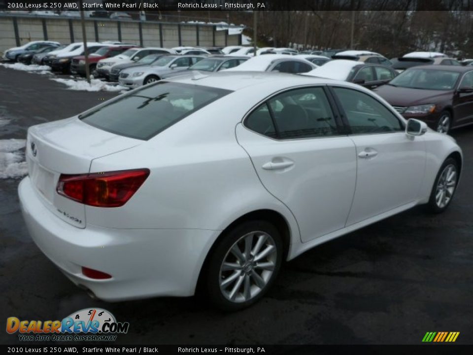 2010 Lexus IS 250 AWD Starfire White Pearl / Black Photo #11