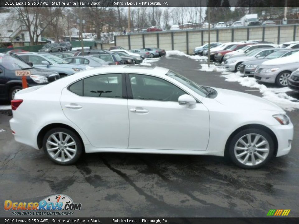 2010 Lexus IS 250 AWD Starfire White Pearl / Black Photo #12
