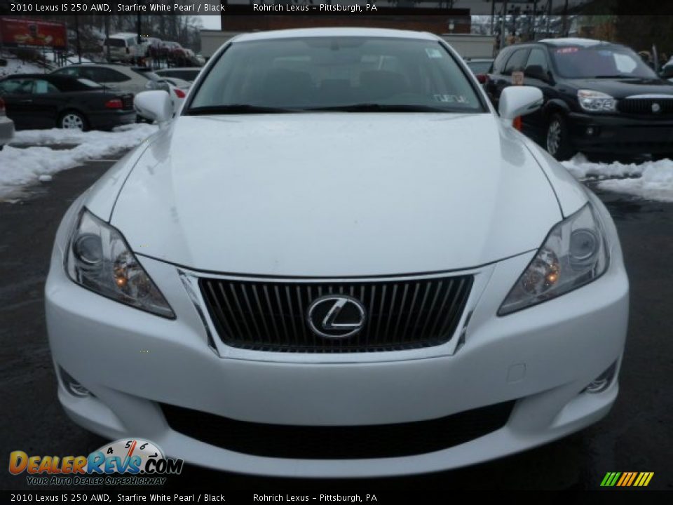 2010 Lexus IS 250 AWD Starfire White Pearl / Black Photo #13