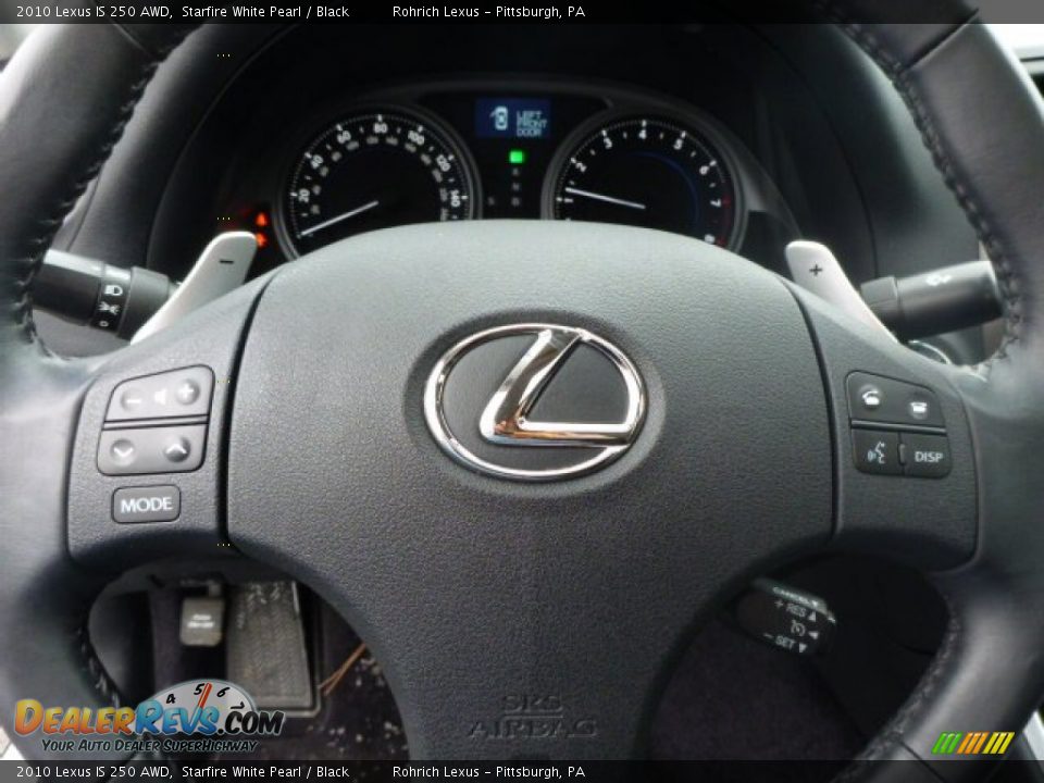 2010 Lexus IS 250 AWD Starfire White Pearl / Black Photo #18