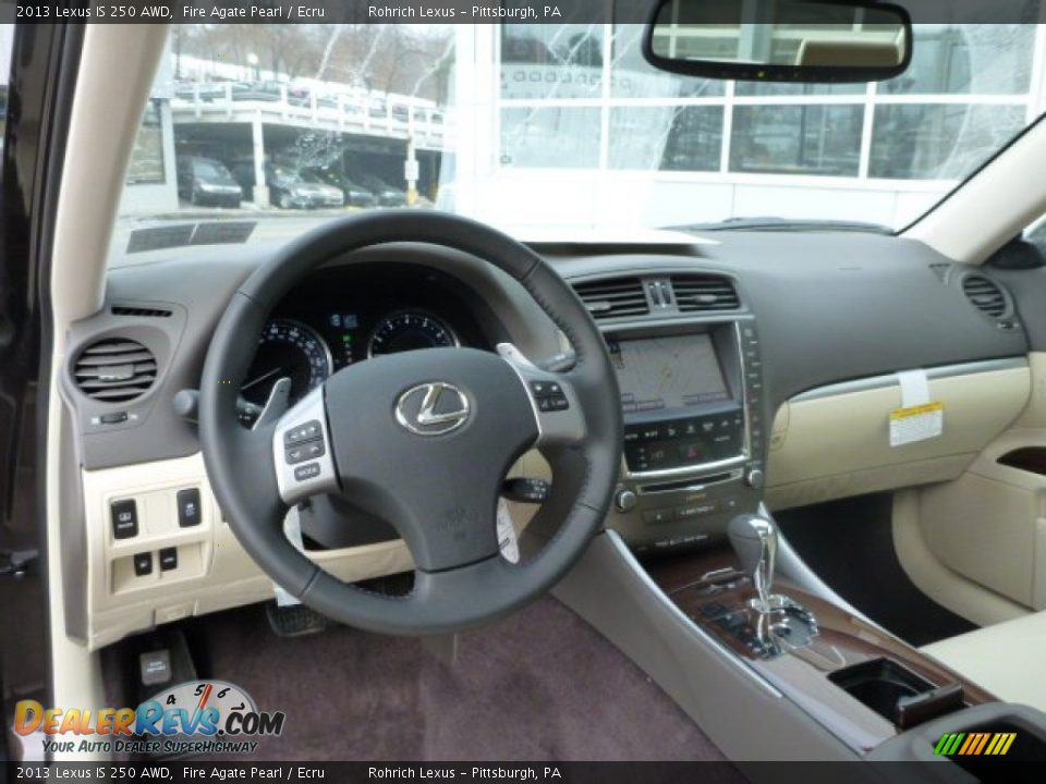 Dashboard of 2013 Lexus IS 250 AWD Photo #11