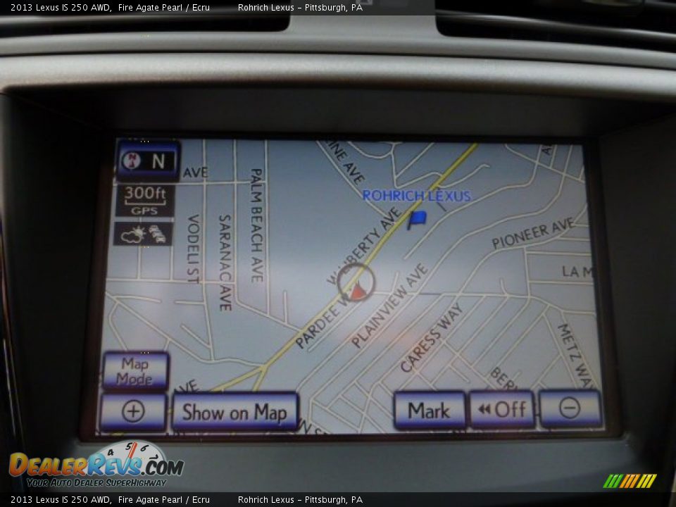 Navigation of 2013 Lexus IS 250 AWD Photo #16