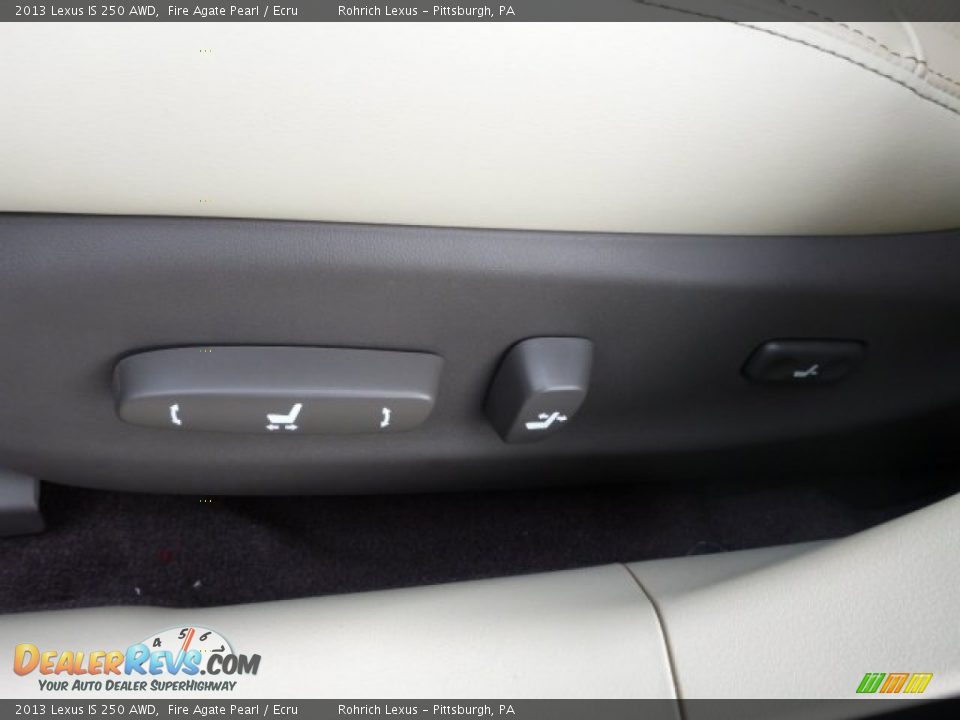 2013 Lexus IS 250 AWD Fire Agate Pearl / Ecru Photo #18
