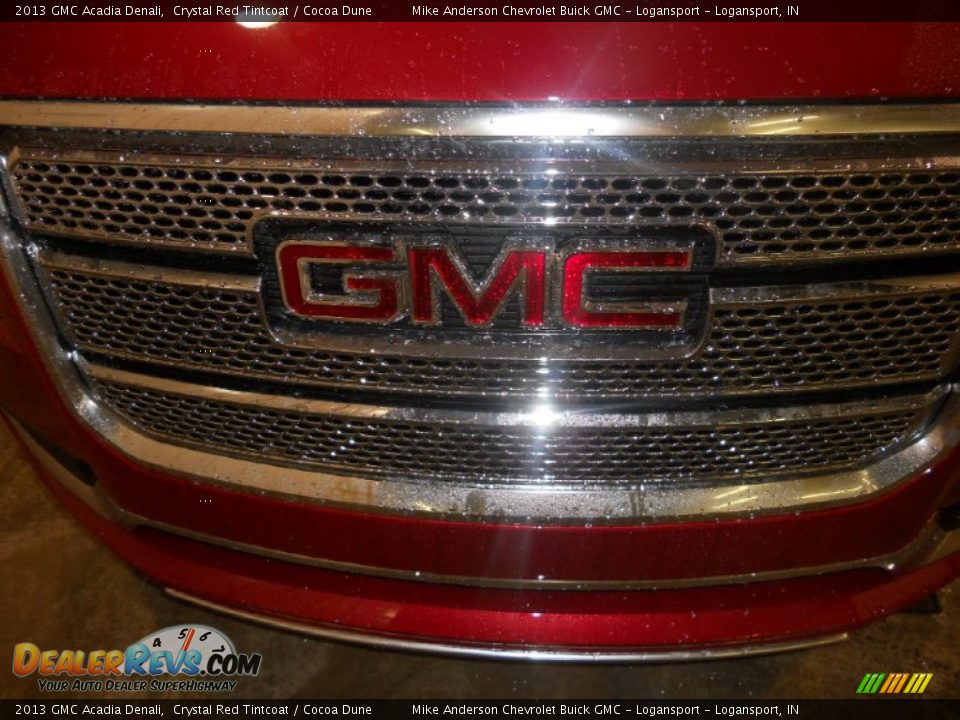 2013 GMC Acadia Denali Crystal Red Tintcoat / Cocoa Dune Photo #3