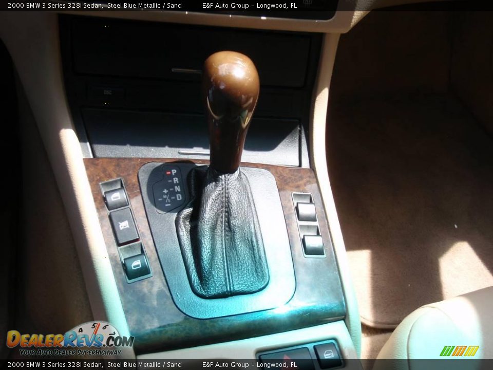 2000 BMW 3 Series 328i Sedan Steel Blue Metallic / Sand Photo #25