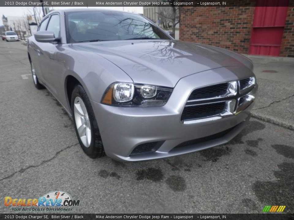 2013 Dodge Charger SE Billet Silver / Black Photo #1