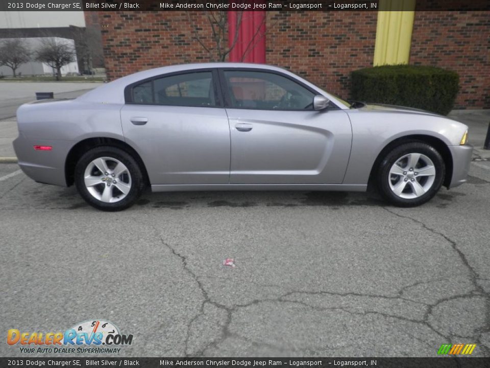 2013 Dodge Charger SE Billet Silver / Black Photo #2
