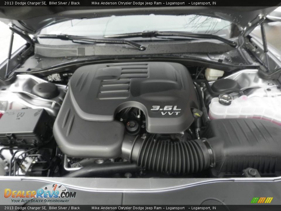2013 Dodge Charger SE Billet Silver / Black Photo #12