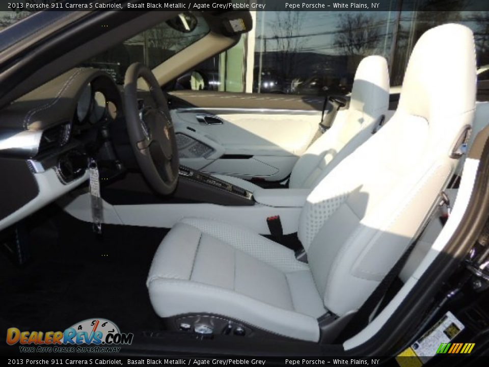 Front Seat of 2013 Porsche 911 Carrera S Cabriolet Photo #14