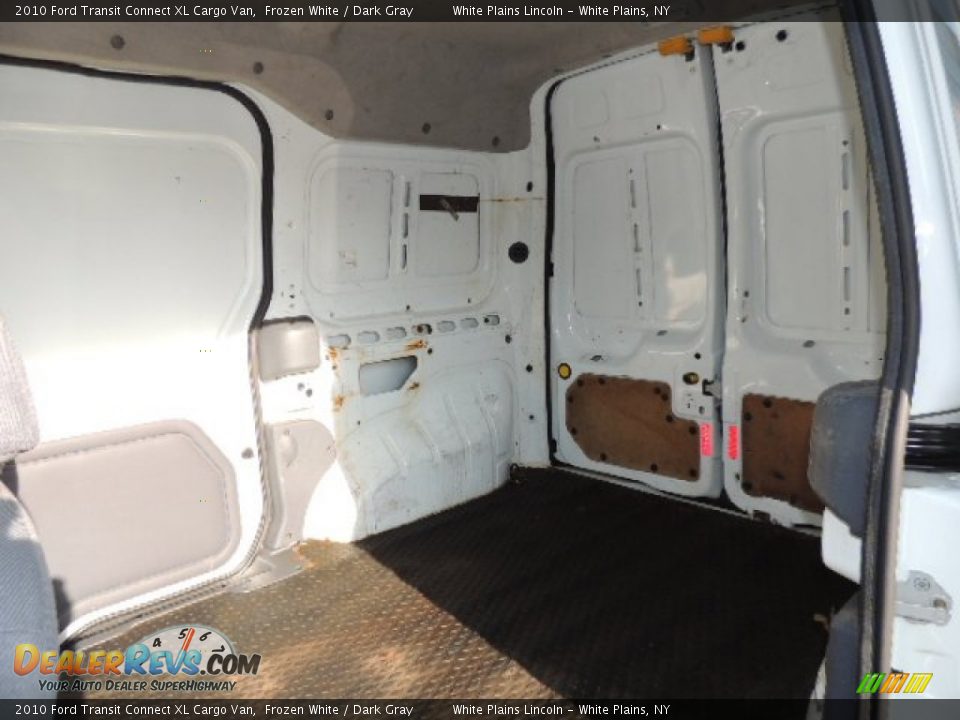 2010 Ford Transit Connect XL Cargo Van Frozen White / Dark Gray Photo #11