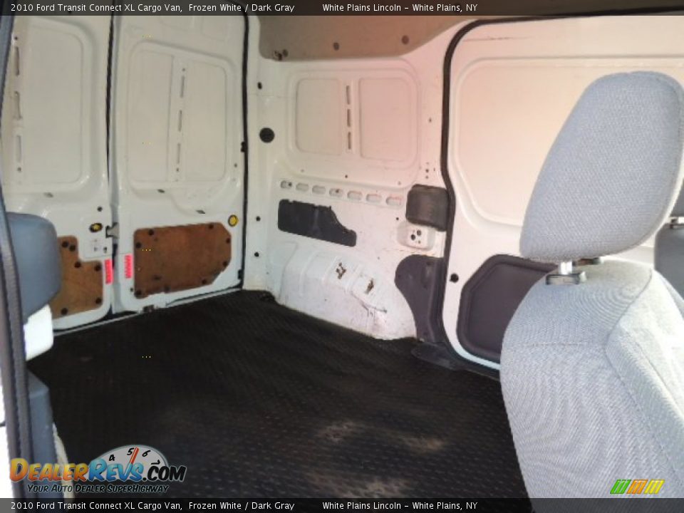 2010 Ford Transit Connect XL Cargo Van Frozen White / Dark Gray Photo #12