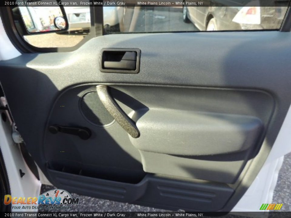 2010 Ford Transit Connect XL Cargo Van Frozen White / Dark Gray Photo #13