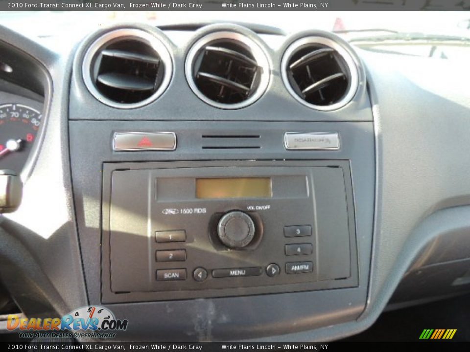 2010 Ford Transit Connect XL Cargo Van Frozen White / Dark Gray Photo #19