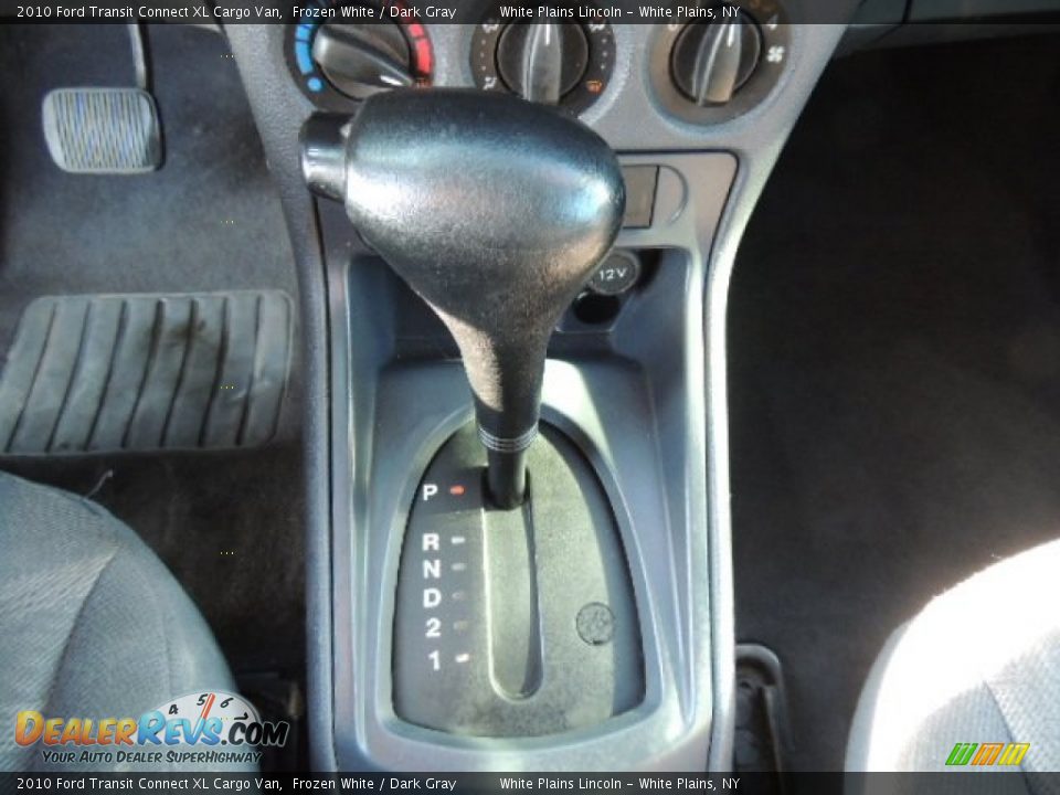 2010 Ford Transit Connect XL Cargo Van Frozen White / Dark Gray Photo #20
