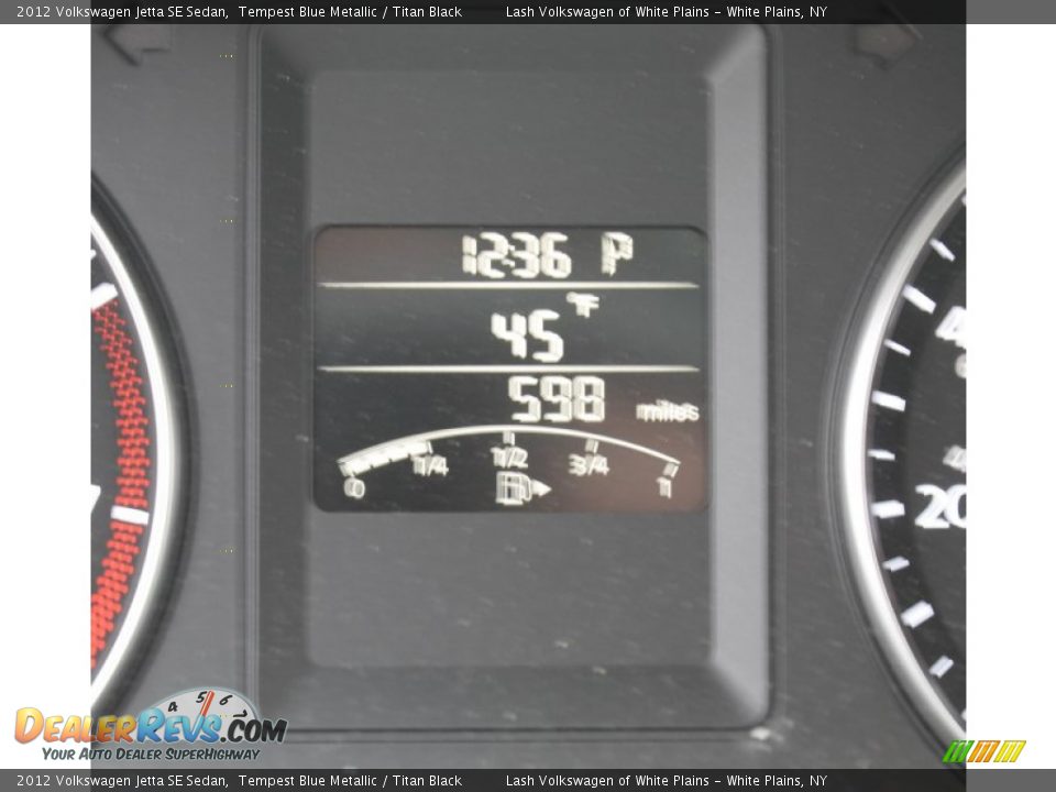 2012 Volkswagen Jetta SE Sedan Tempest Blue Metallic / Titan Black Photo #11