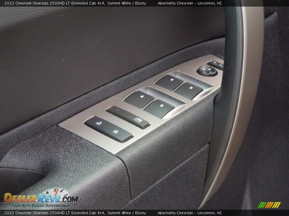 2013 Chevrolet Silverado 2500HD LT Extended Cab 4x4 Summit White / Ebony Photo #12