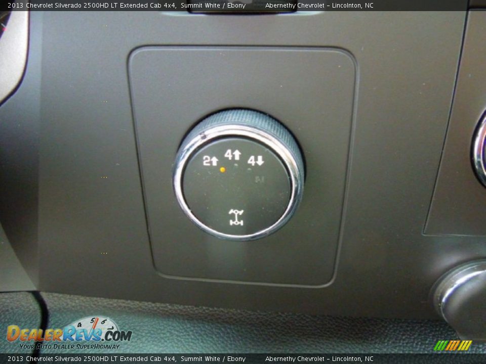 2013 Chevrolet Silverado 2500HD LT Extended Cab 4x4 Summit White / Ebony Photo #13
