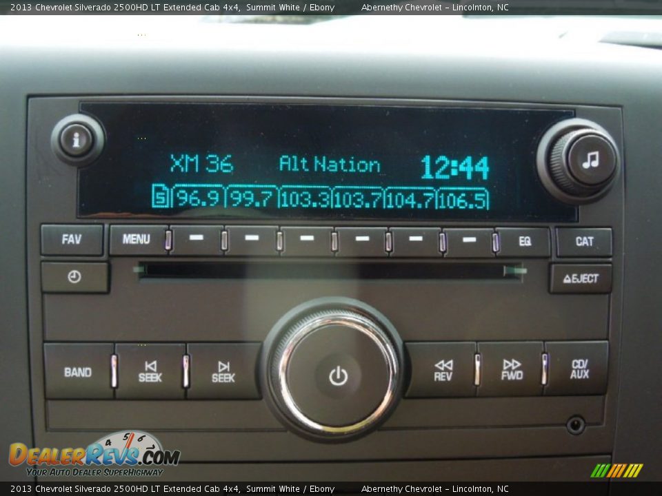Audio System of 2013 Chevrolet Silverado 2500HD LT Extended Cab 4x4 Photo #15