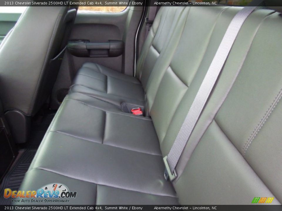 2013 Chevrolet Silverado 2500HD LT Extended Cab 4x4 Summit White / Ebony Photo #19