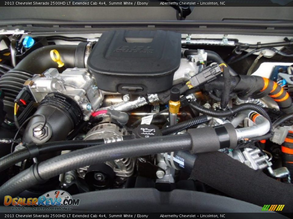 2013 Chevrolet Silverado 2500HD LT Extended Cab 4x4 6.6 Liter OHV 32-Valve Duramax Turbo-Diesel V8 Engine Photo #24