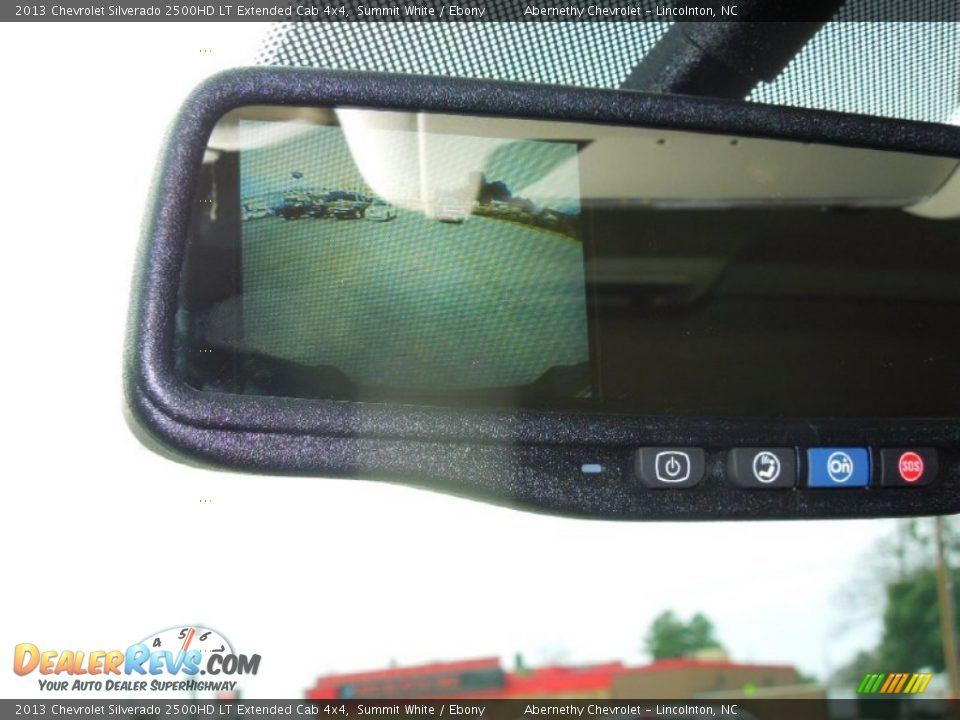 2013 Chevrolet Silverado 2500HD LT Extended Cab 4x4 Summit White / Ebony Photo #26