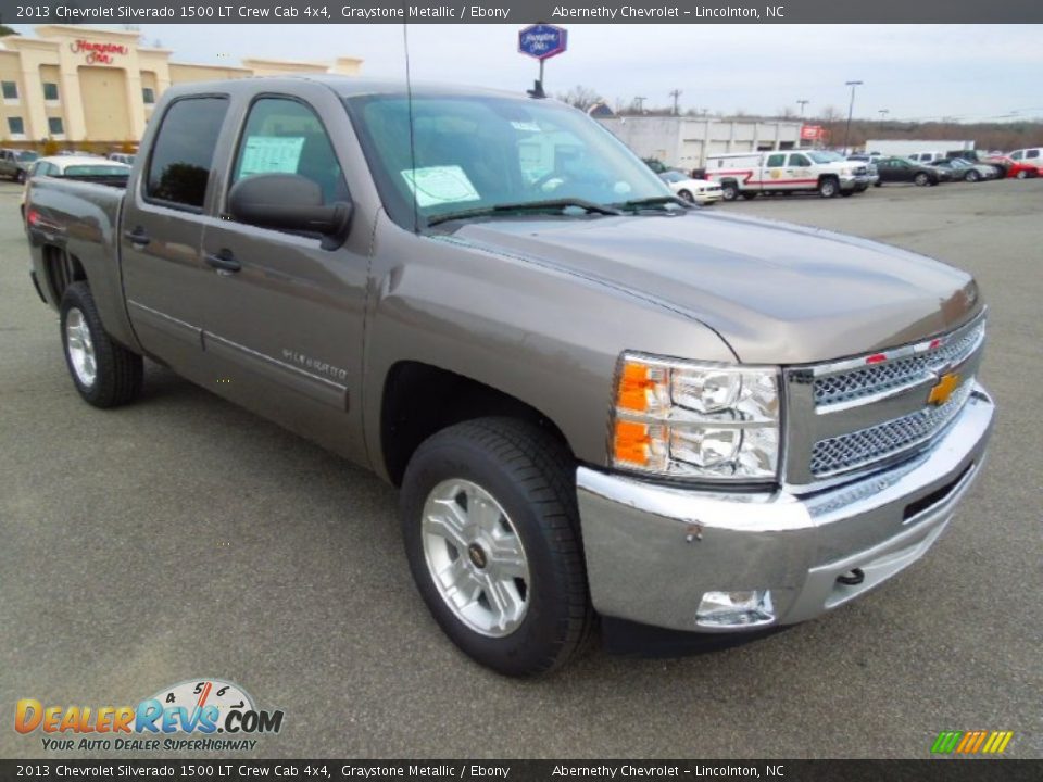 2013 Chevrolet Silverado 1500 LT Crew Cab 4x4 Graystone Metallic / Ebony Photo #1