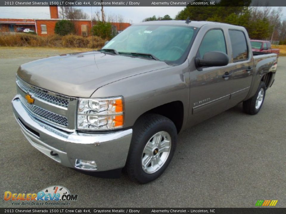 2013 Chevrolet Silverado 1500 LT Crew Cab 4x4 Graystone Metallic / Ebony Photo #2