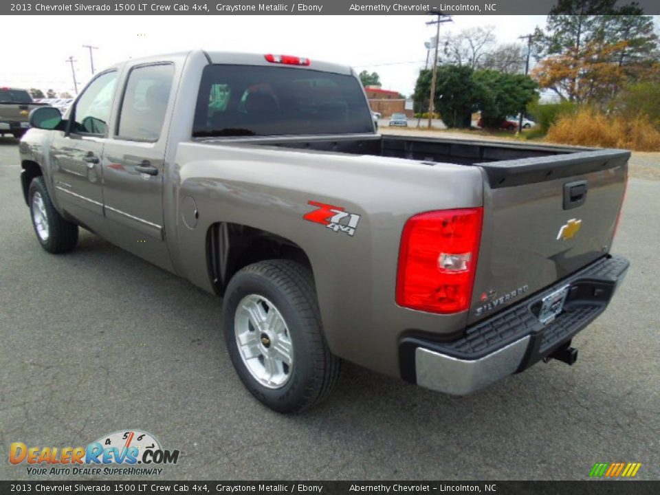 2013 Chevrolet Silverado 1500 LT Crew Cab 4x4 Graystone Metallic / Ebony Photo #4