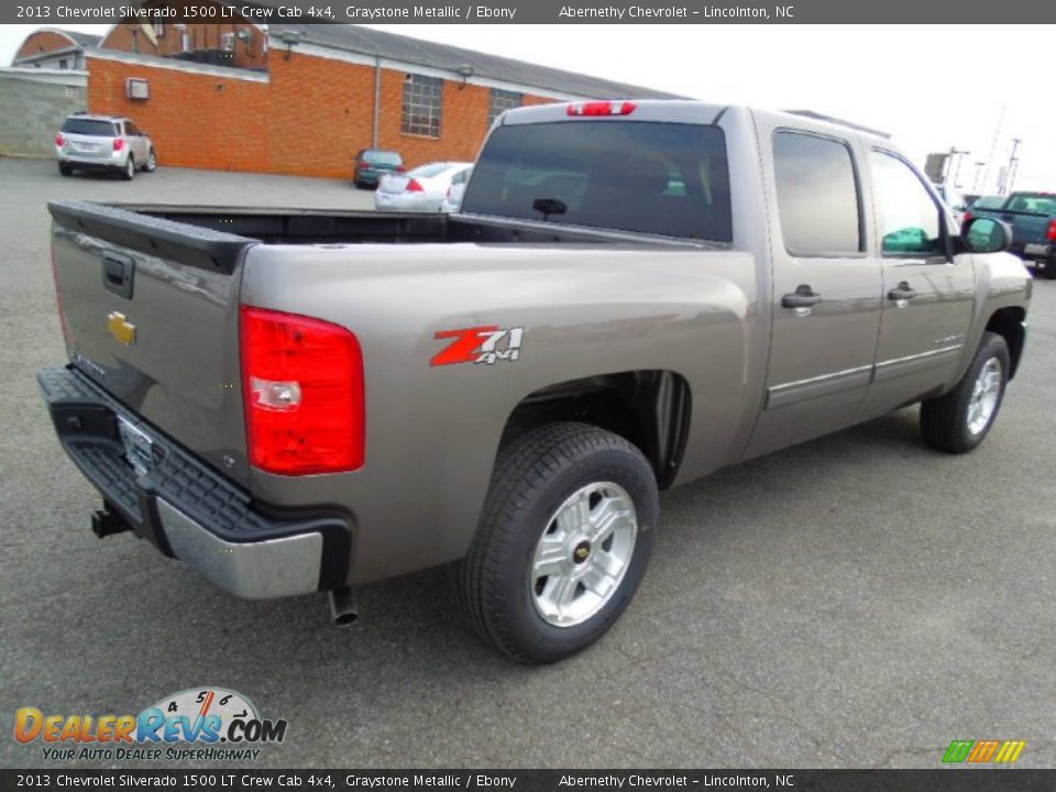2013 Chevrolet Silverado 1500 LT Crew Cab 4x4 Graystone Metallic / Ebony Photo #5