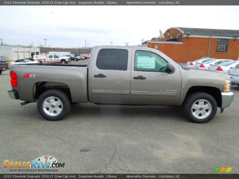 2013 Chevrolet Silverado 1500 LT Crew Cab 4x4 Graystone Metallic / Ebony Photo #6