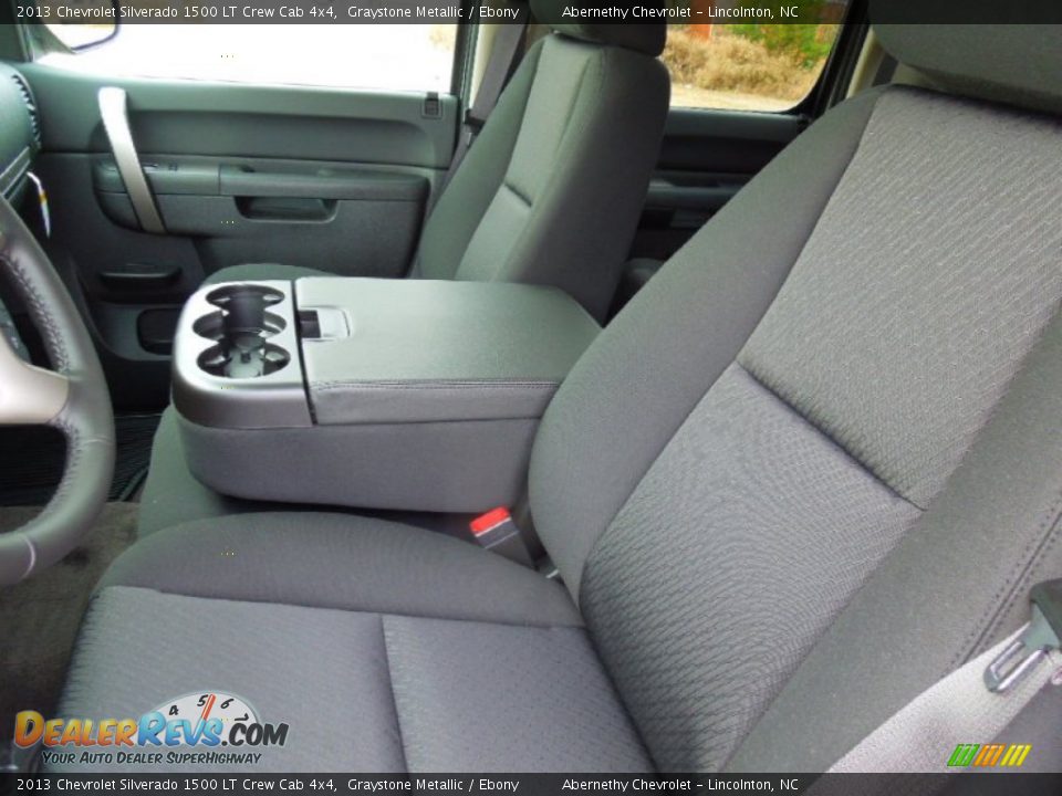 2013 Chevrolet Silverado 1500 LT Crew Cab 4x4 Graystone Metallic / Ebony Photo #9