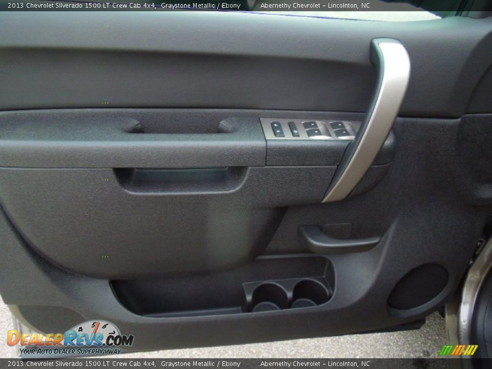 2013 Chevrolet Silverado 1500 LT Crew Cab 4x4 Graystone Metallic / Ebony Photo #10